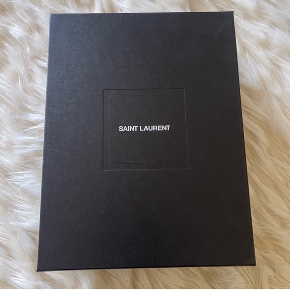 Saint Laurent Silver Ankle Boots - Picture 7 of 8